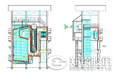 焦?fàn)t煤氣、高爐煤氣回收鍋爐 - 鄭鍋