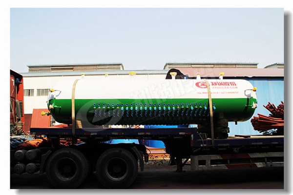 液化石油氣操作的蒸汽鍋爐,用于大學(xué)飲食